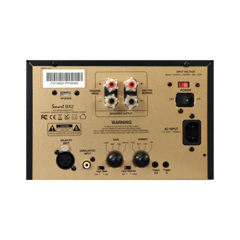 Advance Paris Smart BX2 Amplificatore finale di potenza monofonico